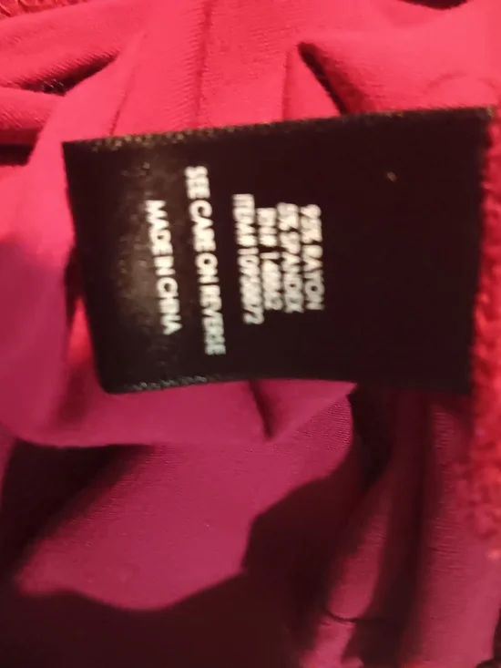 Torrid Raspberry Cold-Shoulder Asymmetrical Swing Dress - Picture 4 of 6